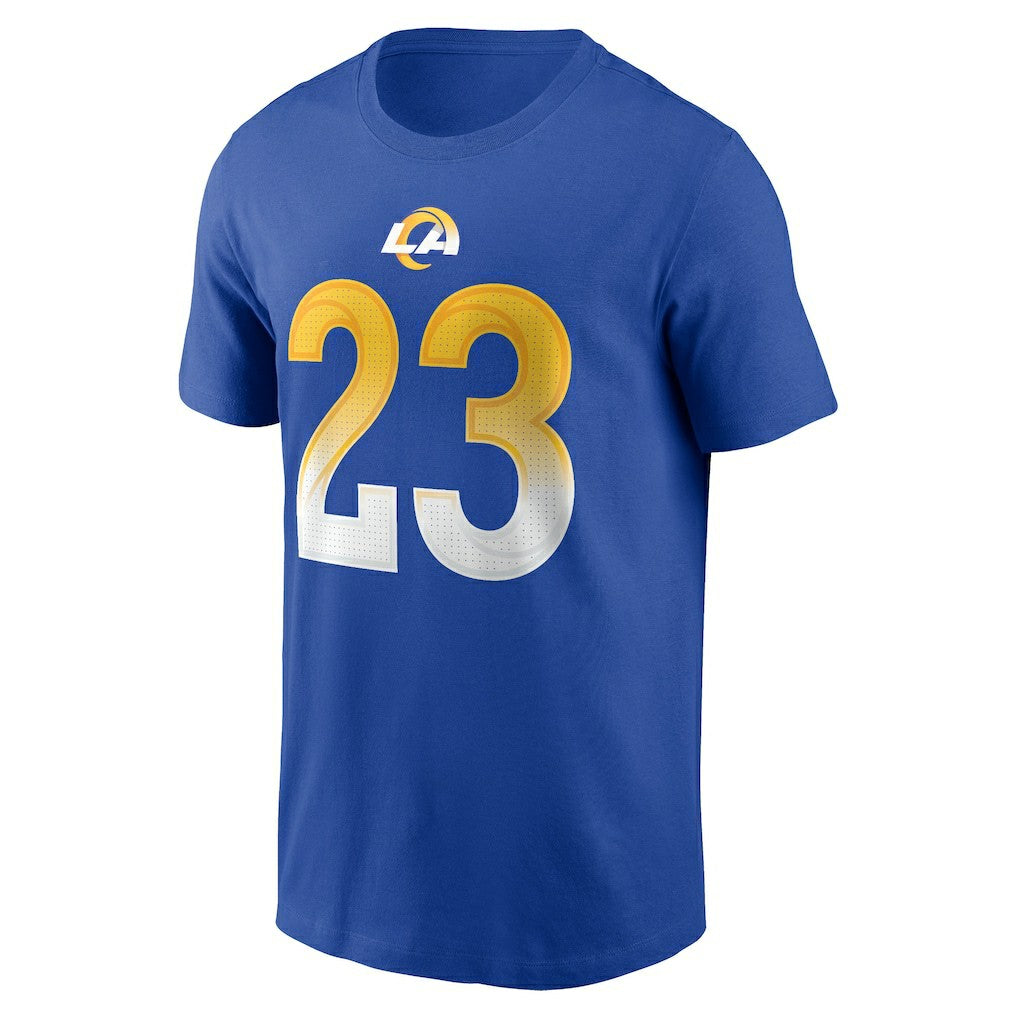 Nike Kyren Williams Los Angeles Rams Player Name & Number T-Shirt Royal