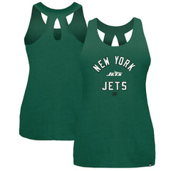New York Jets New Era Women's 2024 NFL Training Camp Tank Top Green