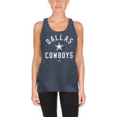 Dallas Cowboys New Era Women's 2024 NFL Training Camp Tank Top Navy