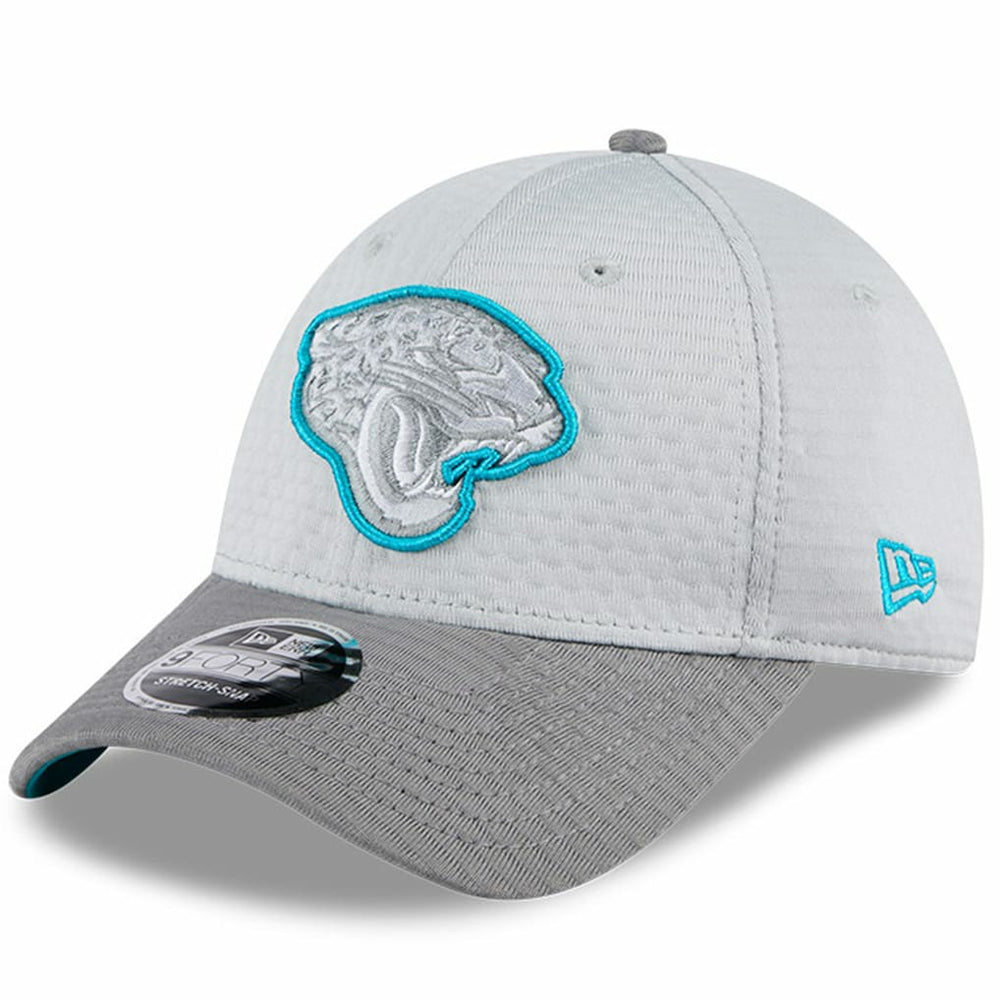 Jacksonville Jaguars New Era 2024 NFL Training Camp 9FORTY Adjustable Hat Gray
