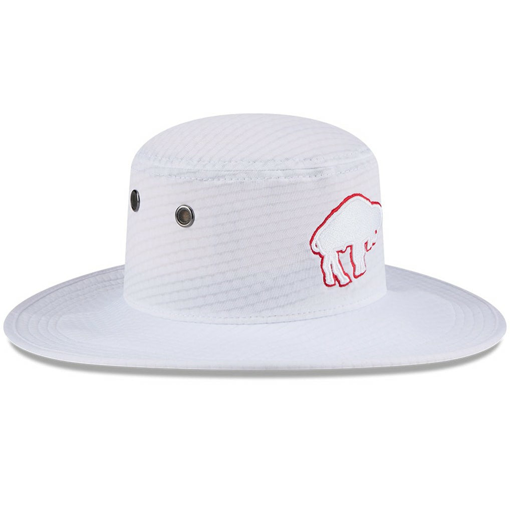 Buffalo Bills New Era 2024 NFL Training Camp Panama Bucket Hat White