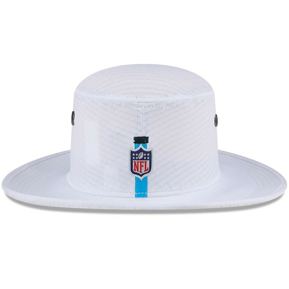 Carolina Panthers New Era 2024 NFL Training Camp Panama Bucket Hat White