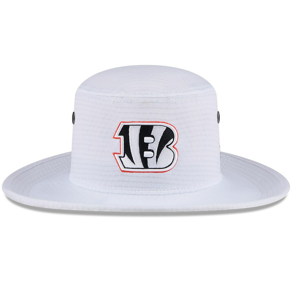Cincinnati Bengals New Era 2024 NFL Training Camp Panama Bucket Hat White