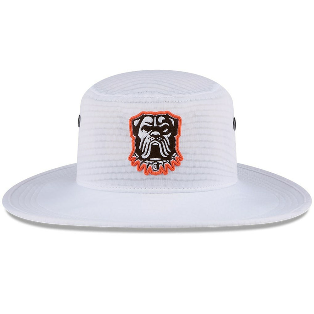 Cleveland Browns New Era 2024 NFL Training Camp Panama Bucket Hat White