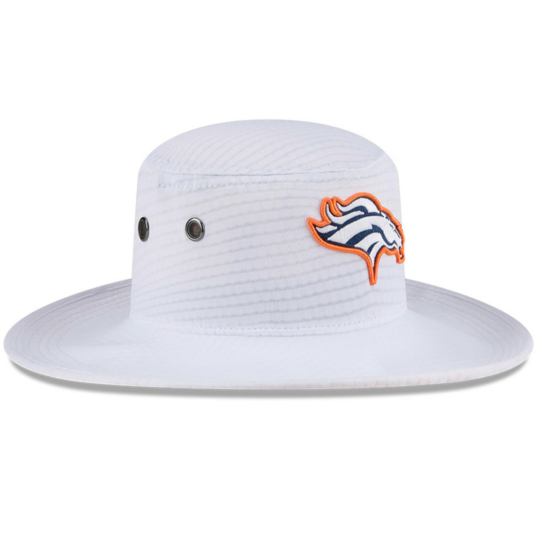 Denver Broncos New Era 2024 NFL Training Camp Panama Bucket Hat White