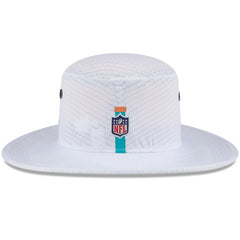 Miami Dolphins New Era 2024 NFL Training Camp Panama Bucket Hat White
