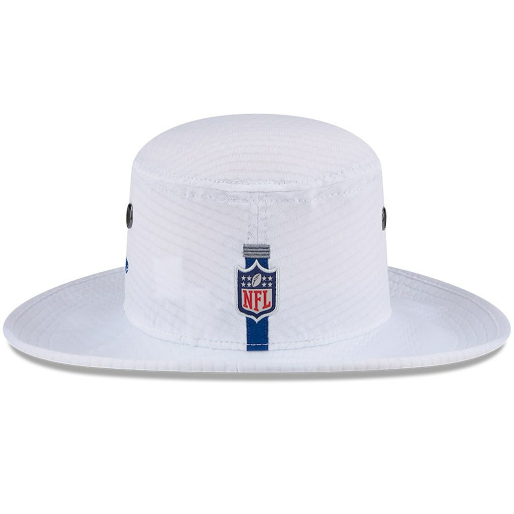 Indianapolis Colts New Era 2024 NFL Training Camp Panama Bucket Hat White