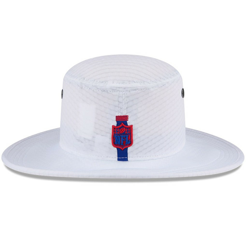 New England Patriots New Era 2024 NFL Training Camp Panama Bucket Hat White