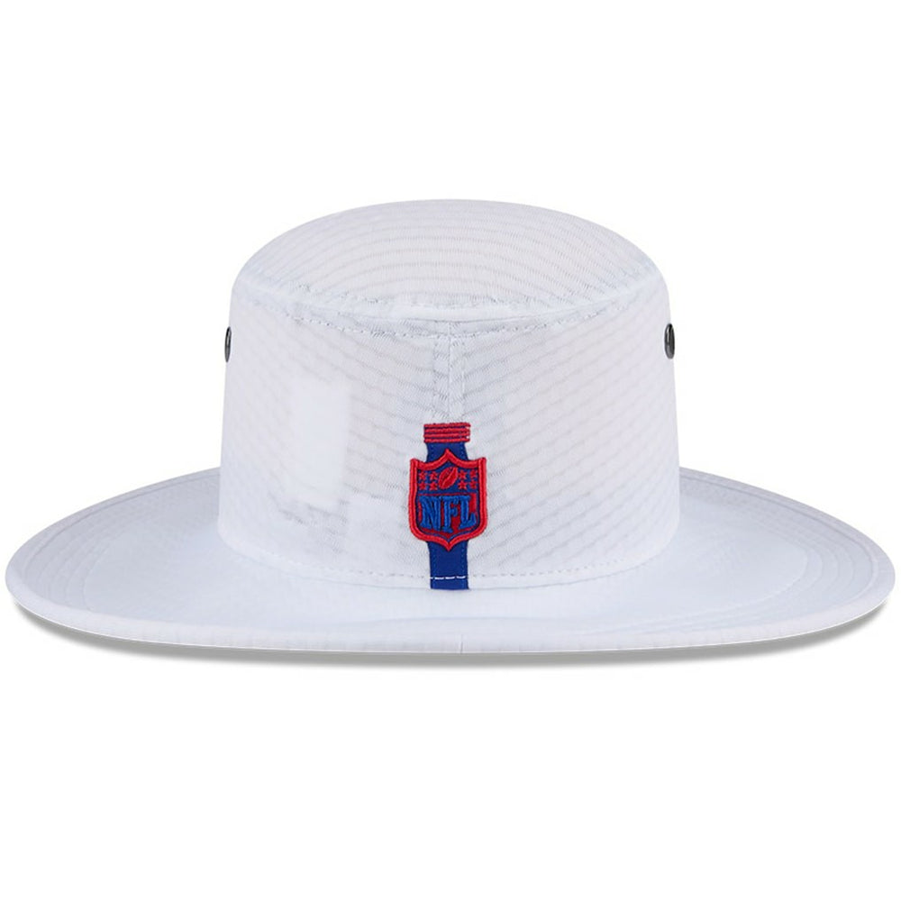 New England Patriots New Era 2024 NFL Training Camp Panama Bucket Hat White