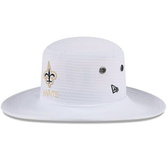 New Orleans Saints New Era 2024 NFL Training Camp Panama Bucket Hat White