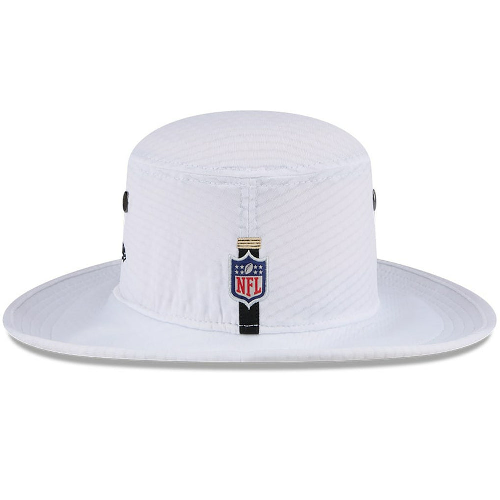 New Orleans Saints New Era 2024 NFL Training Camp Panama Bucket Hat White