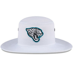 Jacksonville Jaguars New Era 2024 NFL Training Camp Panama Bucket Hat White