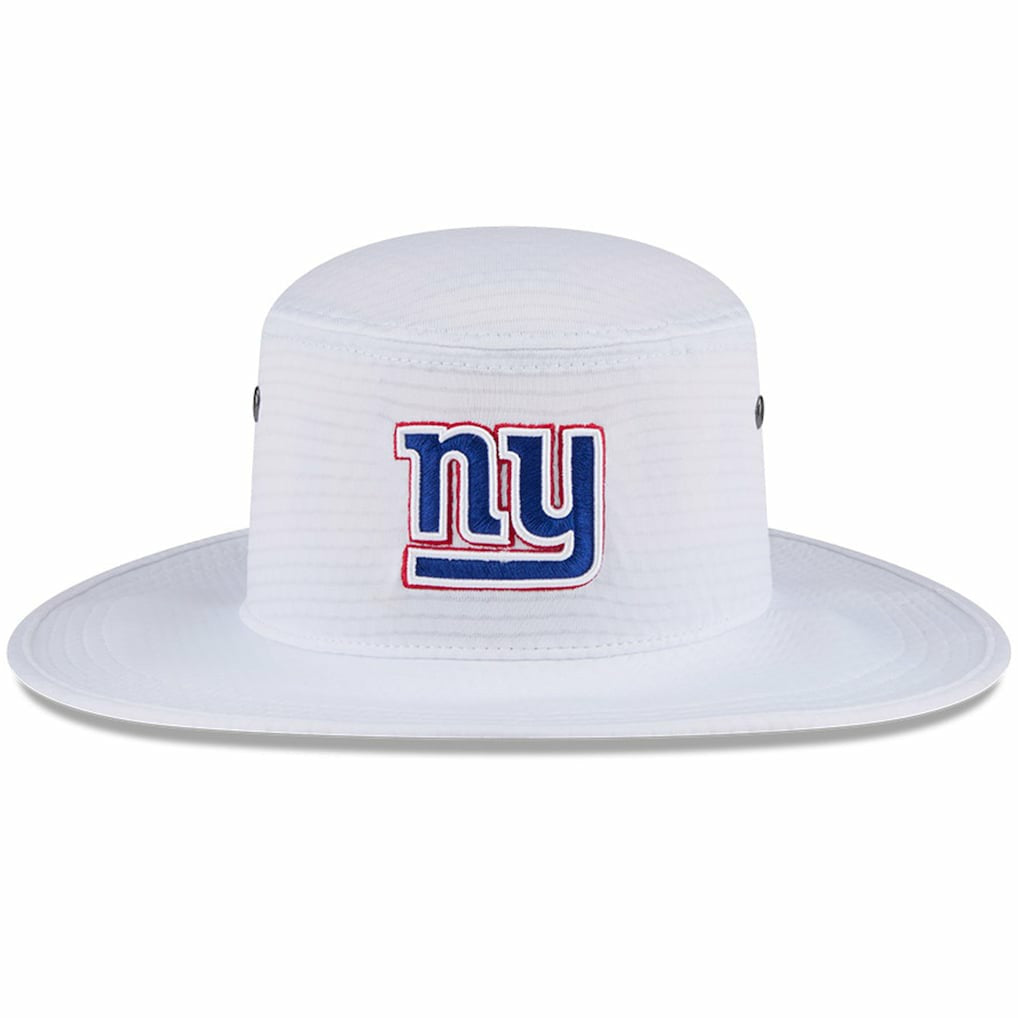 New York Giants New Era 2024 NFL Training Camp Panama Bucket Hat White