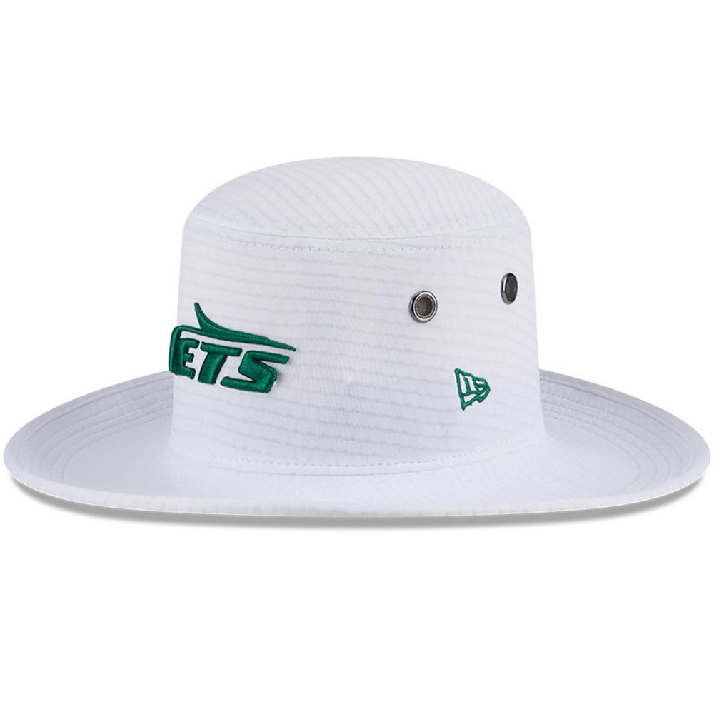 New York Jets New Era 2024 NFL Training Camp Panama Bucket Hat White