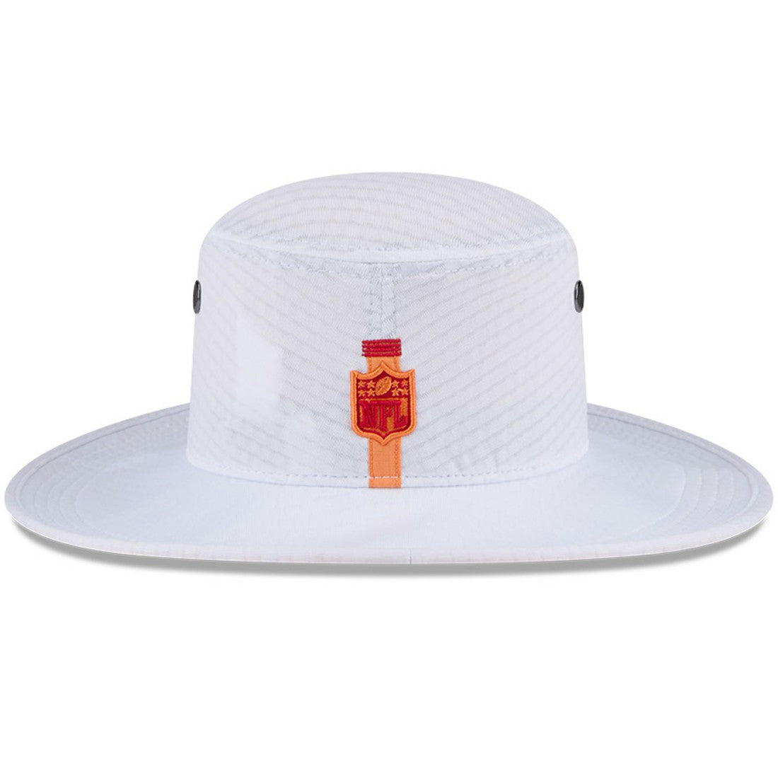 Tampa Bay Buccaneers New Era 2024 NFL Training Camp Panama Bucket Hat White
