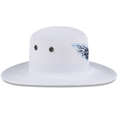 Tennessee Titans New Era 2024 NFL Training Camp Panama Bucket Hat White