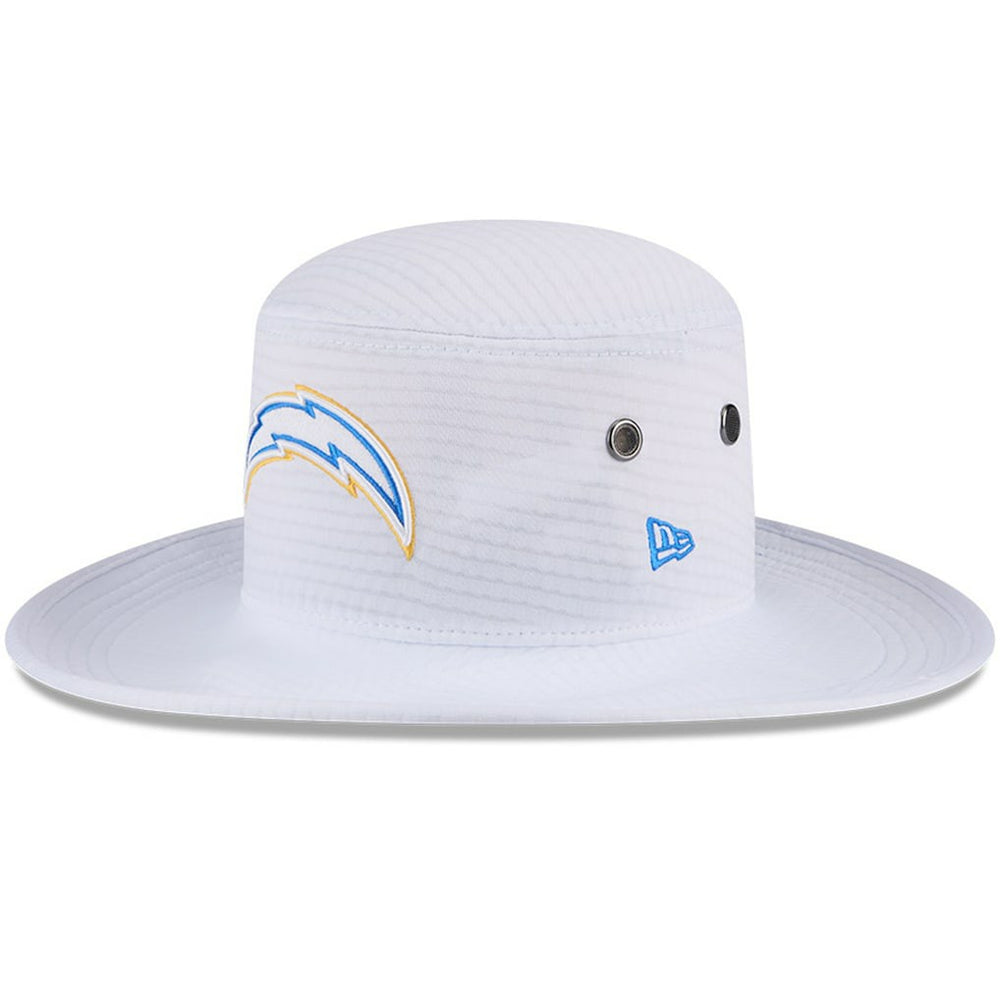 Los Angeles Chargers New Era 2024 NFL Training Camp Panama Bucket Hat White