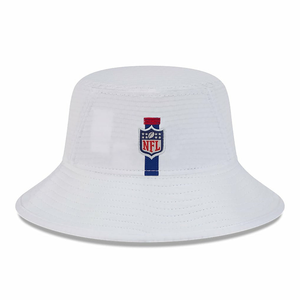 New York Giants New Era 2024 NFL Training Camp Stretch Bucket Hat White