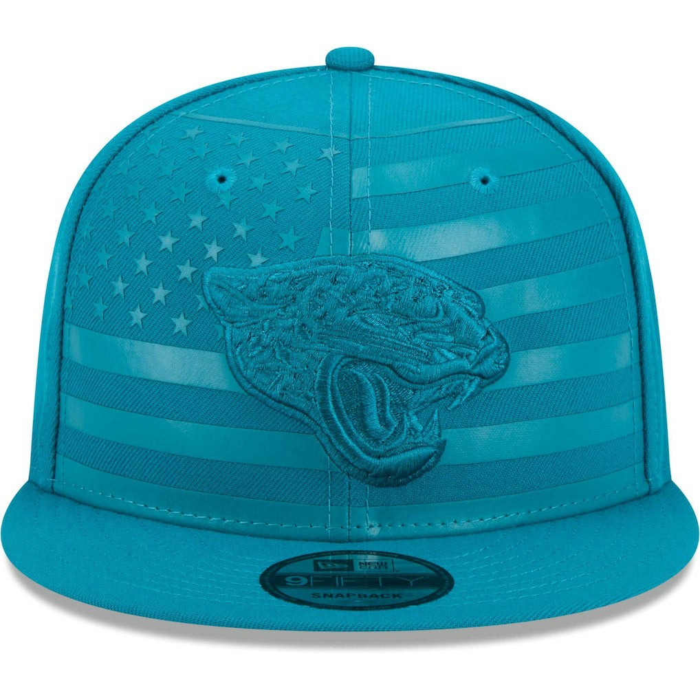 Jacksonville Jaguars New Era Independent 9FIFTY Snapback Hat Teal