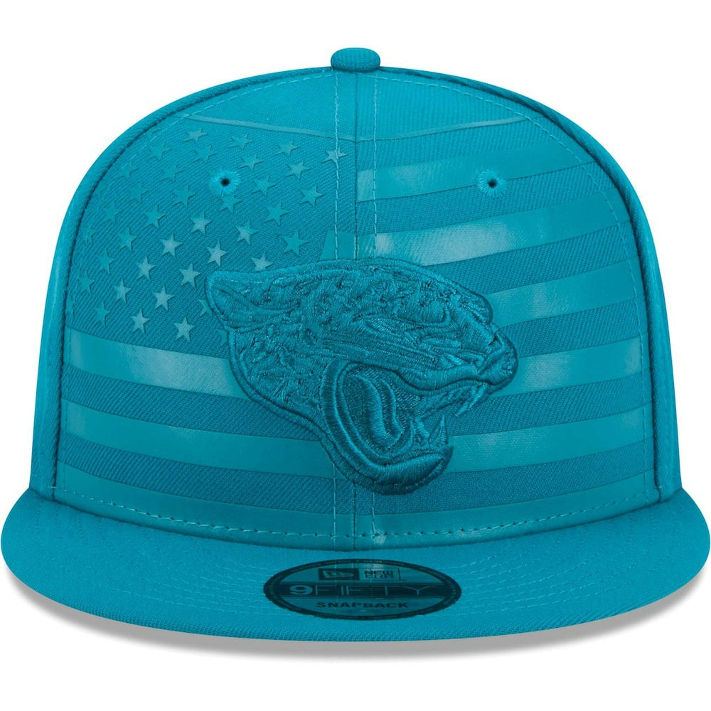Jacksonville Jaguars New Era Independent 9FIFTY Snapback Hat Teal