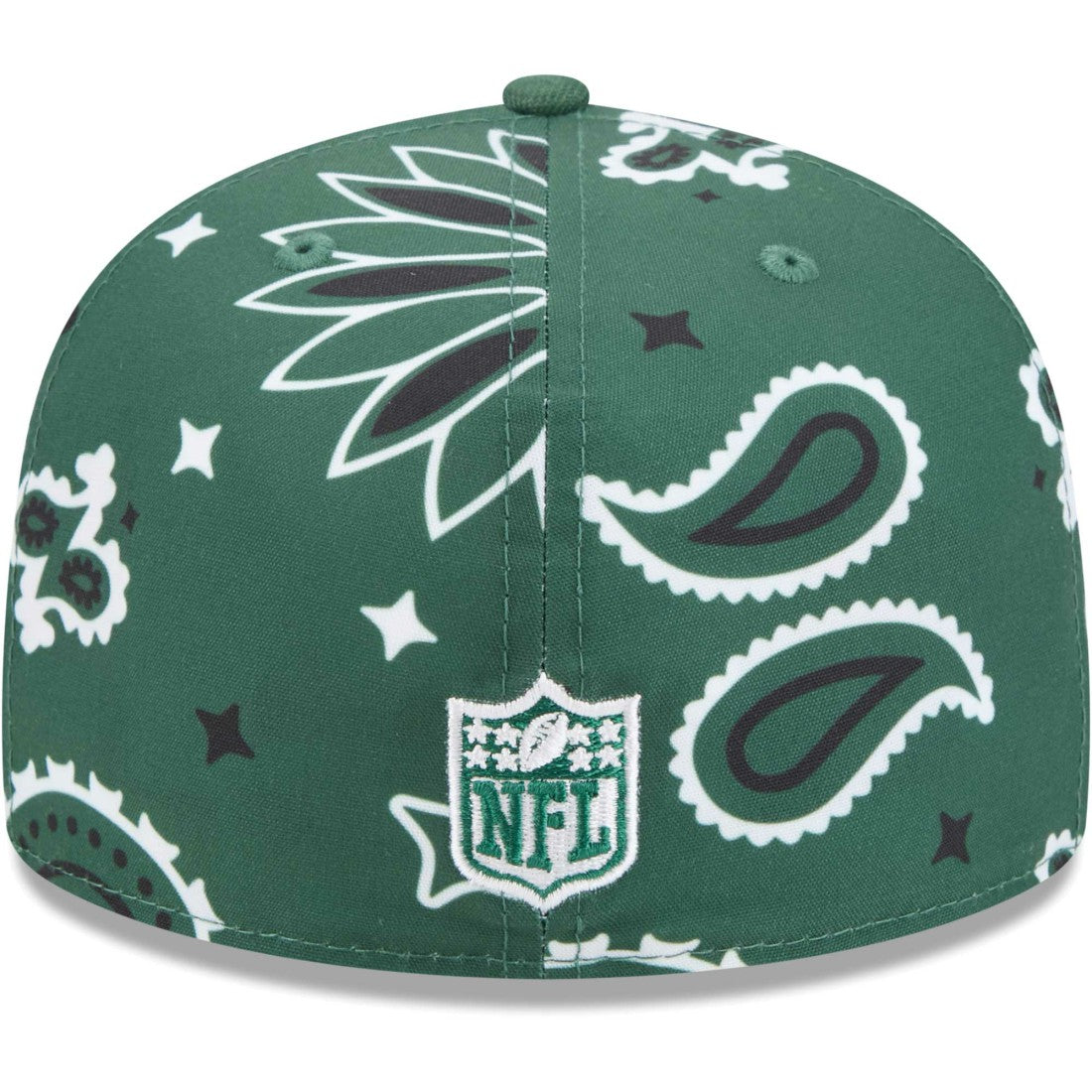 New York Jets New Era Paisley 59FIFTY Fitted Hat Green