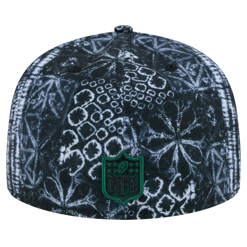 New York Jets New Era Shibori 59FIFTY Fitted Hat Black