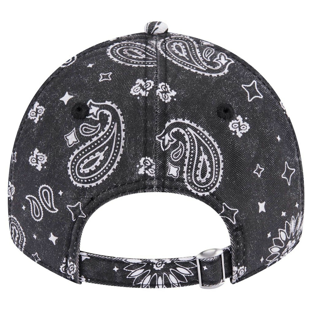 Cincinnati Bengals New Era Women's Paisley 9TWENTY Adjustable Hat Black