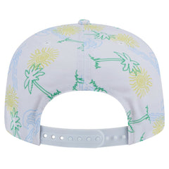 Dallas Cowboys New Era Vacay Golfer Snapback Hat White