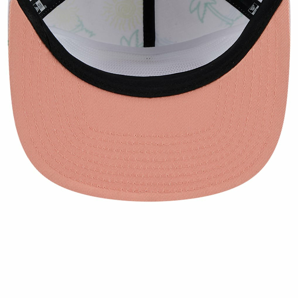 San Francisco 49ers New Era Vacay Golfer Snapback Hat White