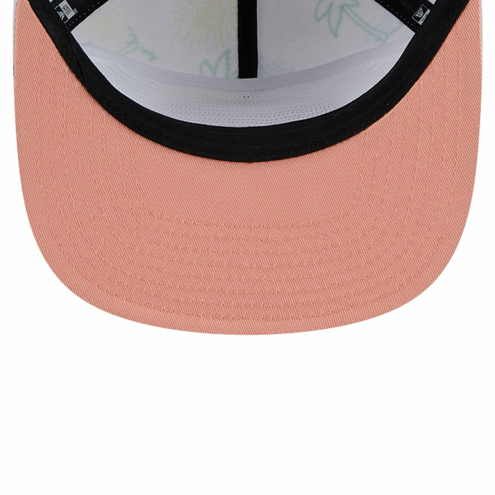 San Francisco 49ers New Era Vacay Golfer Snapback Hat White