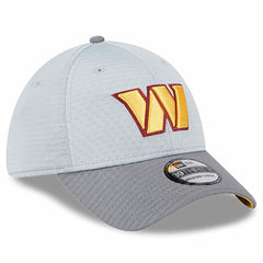 Washington Commanders New Era 2024 NFL Training Camp 39THIRTY Flex Hat Gray