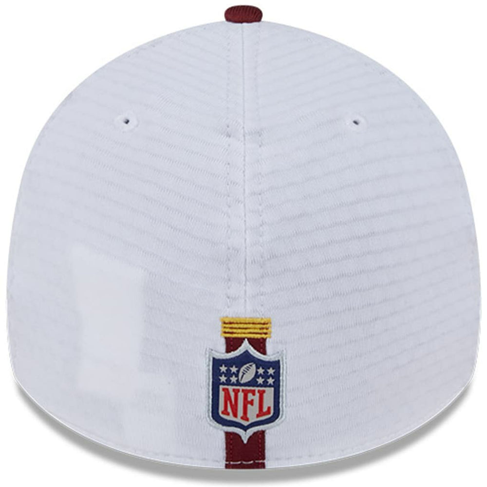 Washington Commanders New Era 2024 NFL Training Camp 39THIRTY Flex Hat White/Burgundy