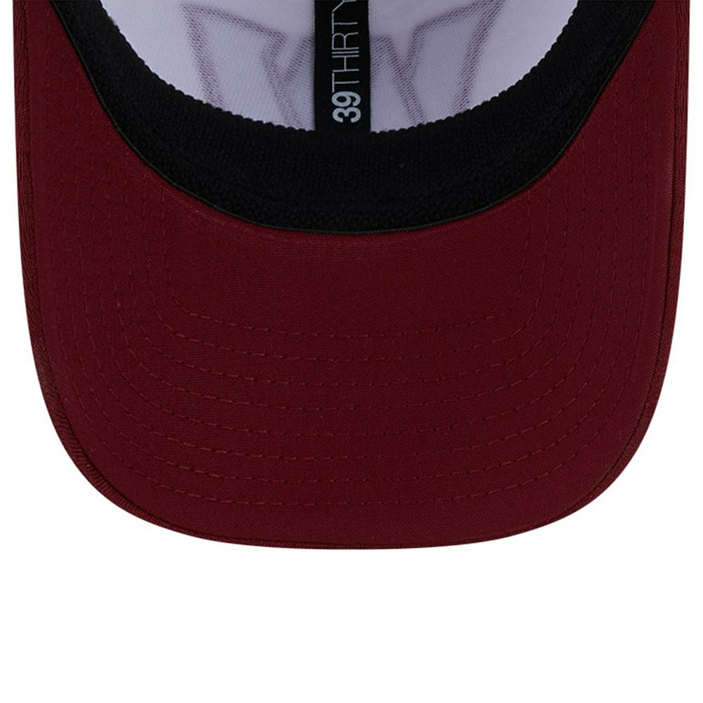 Washington Commanders New Era 2024 NFL Training Camp 39THIRTY Flex Hat White/Burgundy