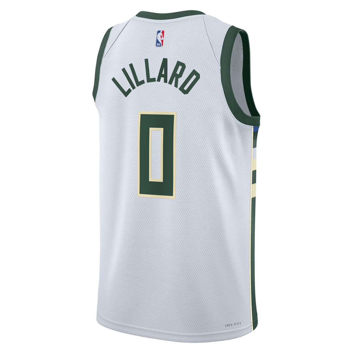 Damian Lillard Milwaukee Bucks Unisex Fear The Deer Swingman Player Jersey Association Edition White | Nike