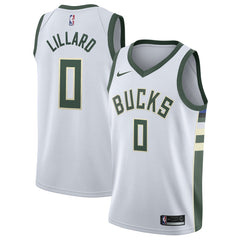 Damian Lillard Milwaukee Bucks Unisex Swingman Player Jersey Association Edition White | Nike Near Me