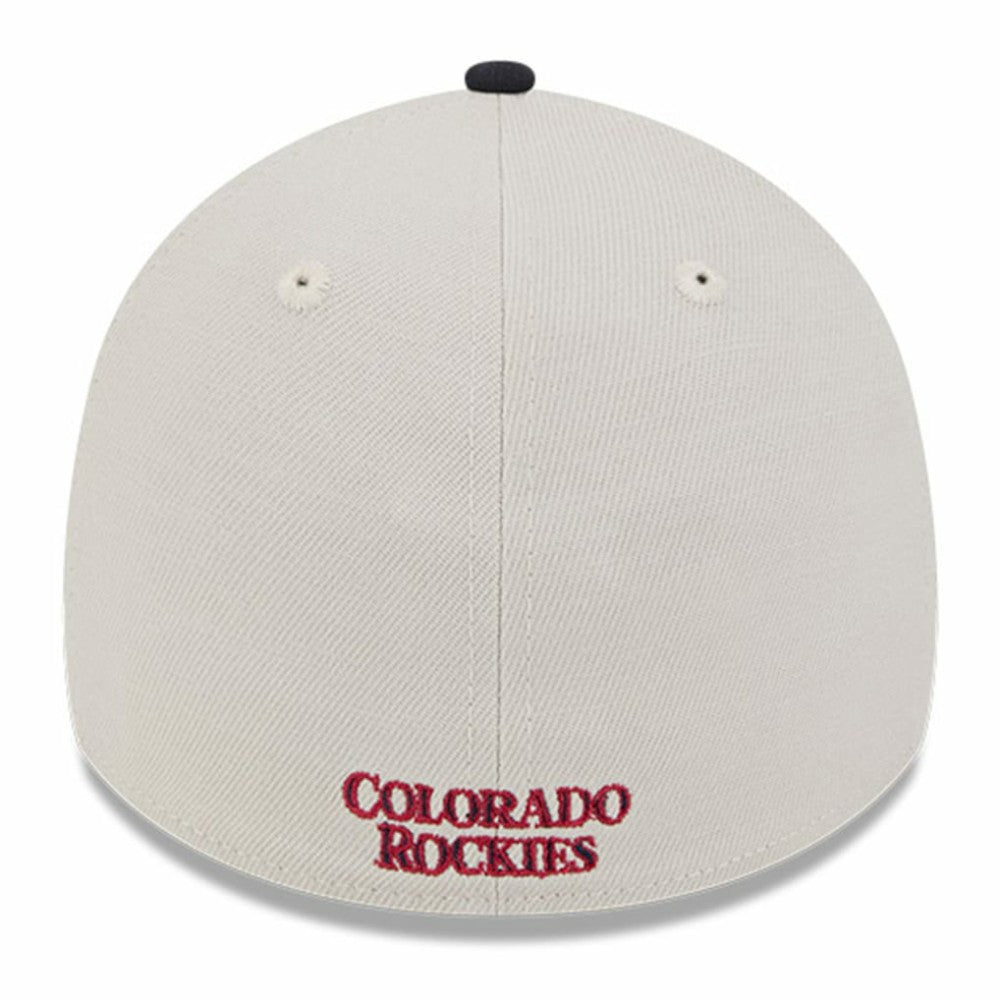 Colorado Rockies New Era 2024 Fourth of July 39THIRTY Flex Hat - Khaki/Black - New Era Online