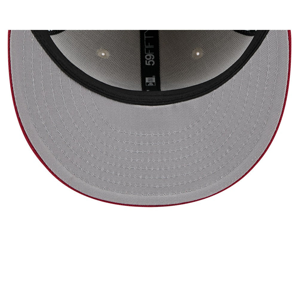 Miami Marlins New Era 2024 Fourth of July 59FIFTY Fitted Hat - Khaki/Red - New Era Discount