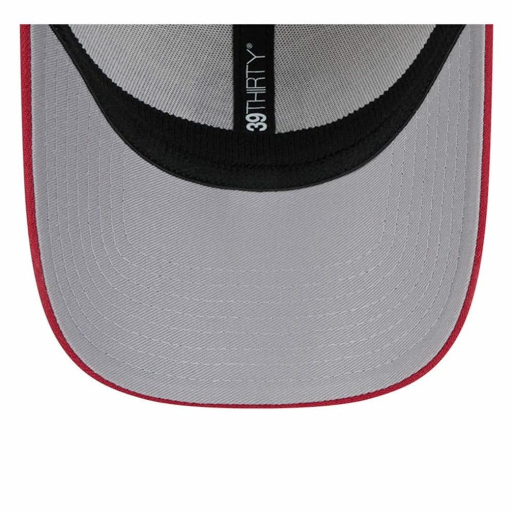 Pittsburgh Pirates New Era 2024 Fourth of July 39THIRTY Flex Hat - Khaki/Red - New Era Lifestyle