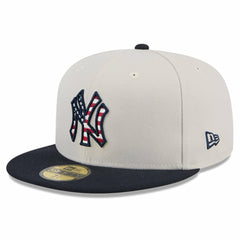 New York Yankees New Era 2024 Fourth of July 59FIFTY Fitted Hat - Khaki/Black - New Era Online