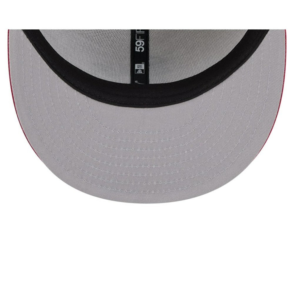 Athletics New Era 2024 Fourth of July 59FIFTY Fitted Hat - Khaki/Red - New Era Online