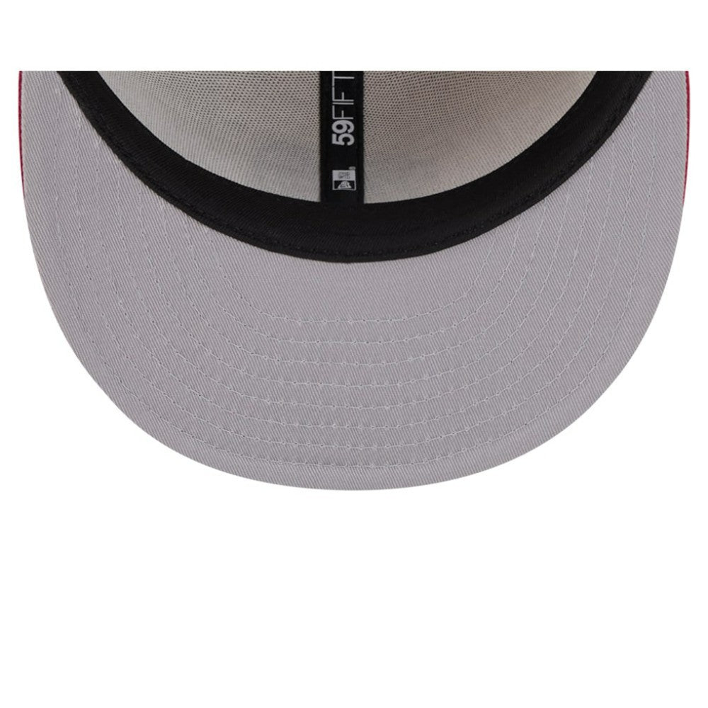 Washington Nationals New Era 2024 Fourth of July 59FIFTY Fitted Hat - Khaki/Red - New Era Lifestyle