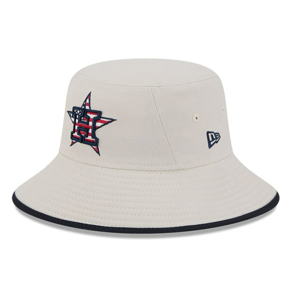 Houston Astros New Era 2024 Fourth of July Bucket Hat - Khaki - New Era on Sale