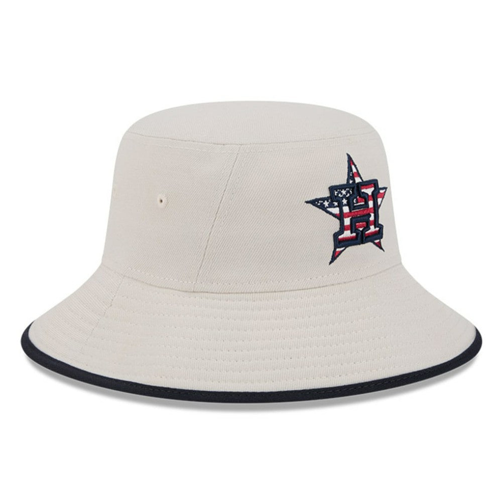 Houston Astros New Era 2024 Fourth of July Bucket Hat - Khaki - New Era on Sale