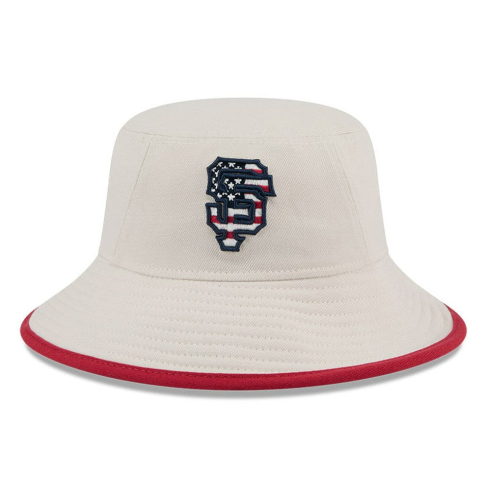 San Francisco Giants New Era 2024 Fourth of July Bucket Hat - Khaki - New Era Sale