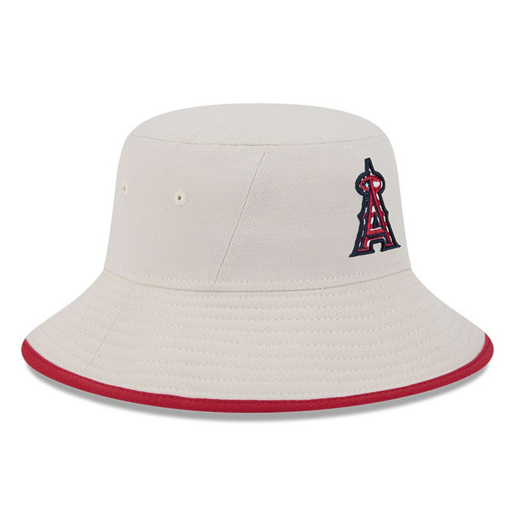 Los Angeles Angels New Era 2024 Fourth of July Bucket Hat - Khaki - New Era Sale