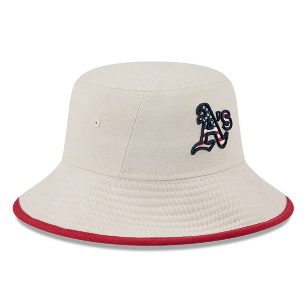 Athletics New Era 2024 Fourth of July Bucket Hat - Khaki - New Era Lifestyle
