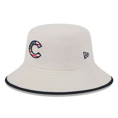 Chicago Cubs New Era 2024 Fourth of July Bucket Hat - Khaki - New Era Lifestyle