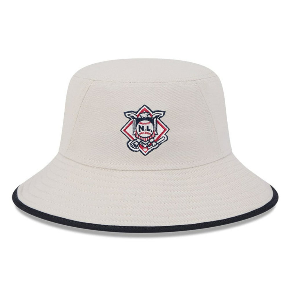 Chicago Cubs New Era 2024 Fourth of July Bucket Hat - Khaki - New Era Lifestyle
