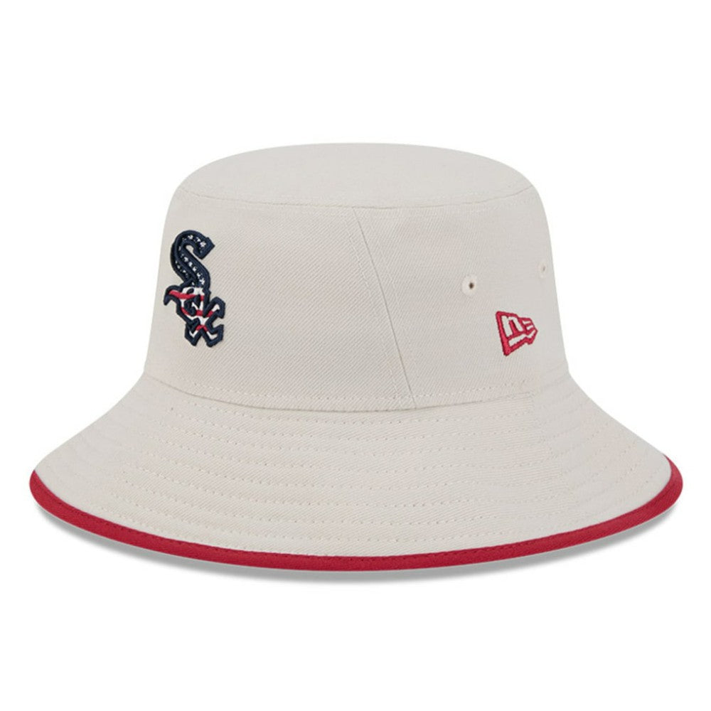Chicago White Sox New Era 2024 Fourth of July Bucket Hat - Khaki - New Era Sale