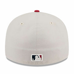 Miami Marlins New Era 2024 Fourth of July Low Profile 59FIFTY Fitted Hat - Khaki/Red - New Era Sale